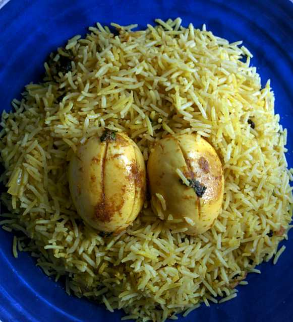 Masala Egg Biryani