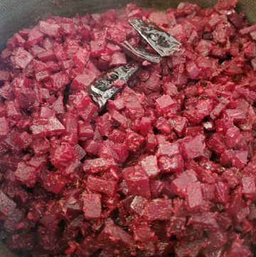 Beetroot Poriyal