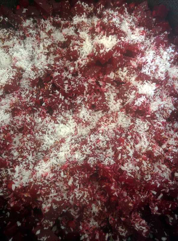 Beetroot Poriyal