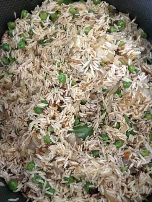 Peas Pulao