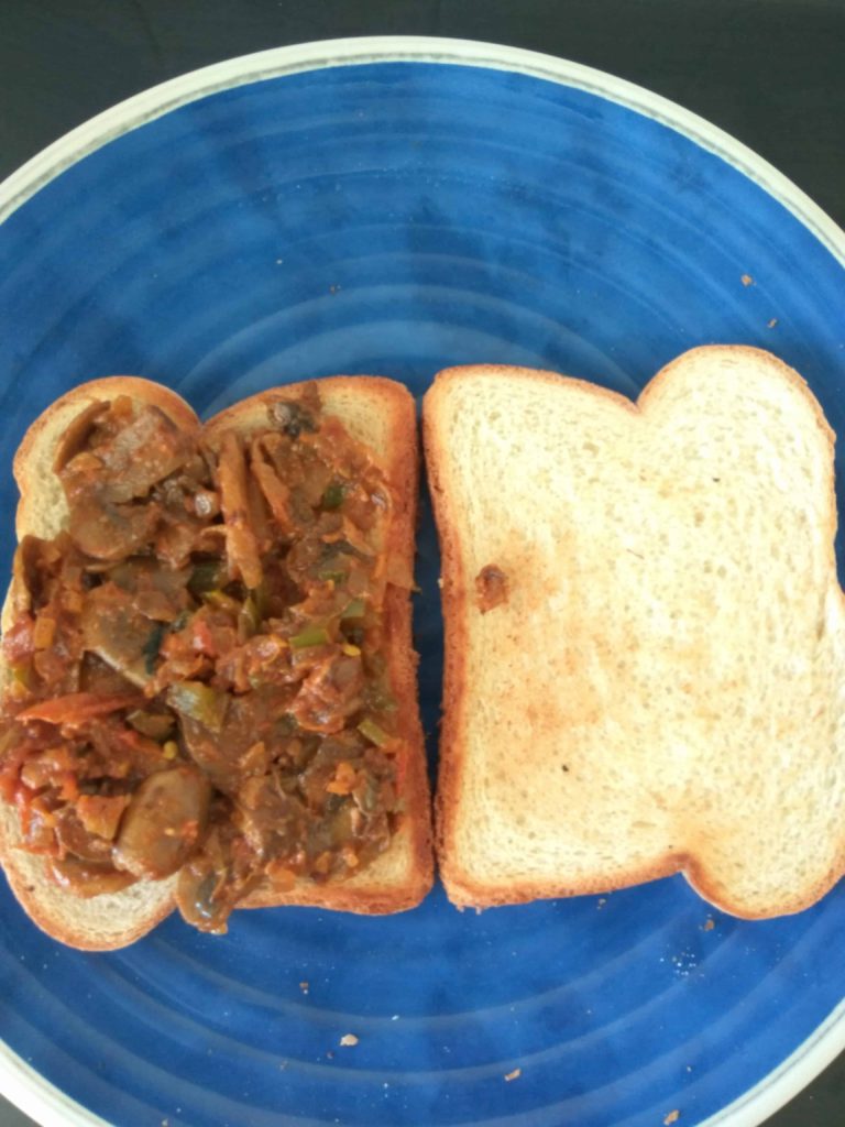 Mushroom Sandwich