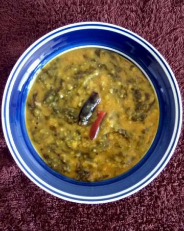 Spinach dal