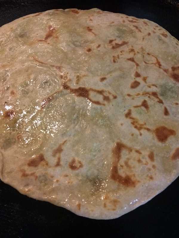 Sweet Potato Paratha